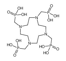 ((1,4,7,10-Tetraazacyclododecane-1,4,7,10-tetrayl)tetrakis(methylene))tetraphosphonic acid 91987-74-5