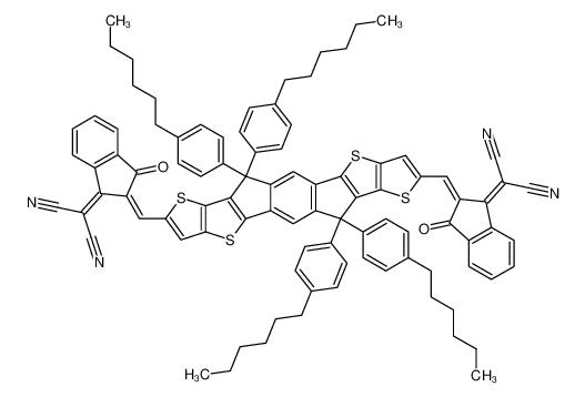 1664293-06-4 structure, C94H82N4O2S4