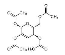 3366-49-2 (2R)-3t,5,6t-triacetoxy-2r-acetoxymethyl-3,6-dihydro-2H-pyran