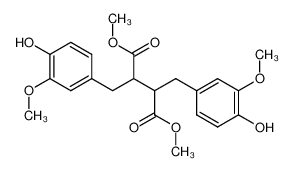 190004-70-7 spectrum, dimethyl 2,3-bis(4-hydroxy-3-methoxybenzyl)succinate