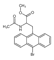 1227732-28-6 methyl 2-acetamido-3-(10-bromoanthracen-9-yl)propanoate