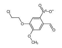 4-(2-氯乙氧基)-5-甲氧基-2-硝基苯甲醛