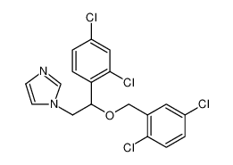 1H-Imidazole, 1-[2-(2,4-dichlorophenyl)-2-[(2,5-dichlorophenyl)methoxy]ethyl]-