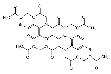 147504-95-8 structure, C34H38Br2N2O18