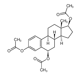 (6R,8R,9S,13S,14S,17S)-13-methyl-7,8,9,11,12,13,14,15,16,17-decahydro-6H-cyclopenta[a]phenanthrene-3,6,17-triyl triacetate 6944-48-5