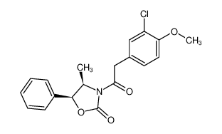 185342-17-0 spectrum, (4R,5S)-3-[2-(3-Chloro-4-methoxy-phenyl)-acetyl]-4-methyl-5-phenyl-oxazolidin-2-one