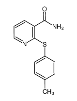 2-(4-methylphenyl)sulfanylpyridine-3-carboxamide 175135-83-8