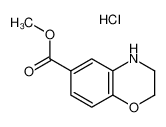 methyl 3,4-dihydro-2H-1,4-benzoxazine-6-carboxylate,hydrochloride 648449-54-1