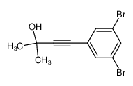 313691-72-4 spectrum, 4-(3,5-dibromophenyl)-2-methyl-but-3-yn-2-ol