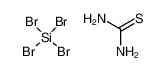 18134-79-7 structure, CH4Br4N2SSi