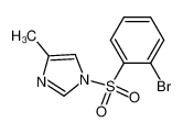 1-((2-Bromophenyl)sulfonyl)-4-methyl-1H-imidazole 951884-07-4