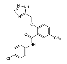 24024-10-0 structure, C16H14ClN5O2