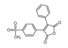 3-(4-methylsulfonylphenyl)-4-phenylfuran-2,5-dione 179175-15-6