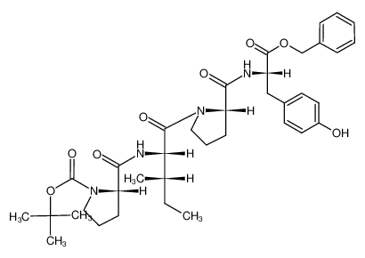 136138-73-3 spectrum, Boc-Pro-Ile-Pro-Tyr-OBzl