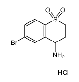 6-bromo-1,1-dioxo-3,4-dihydro-2H-thiochromen-4-amine 916420-34-3