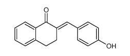 3,4-dihydro-1-(2-p-hydroxybenzylidene)naphthalenone 124996-02-7