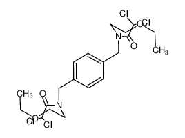 5560-78-1 structure, C20H28Cl4N2O4