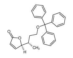 103233-17-6 (S)-5-((S)-1-Methyl-3-trityloxy-propyl)-5H-furan-2-one