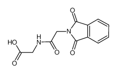 2-[[2-(1,3-dioxoisoindol-2-yl)acetyl]amino]acetic acid 3916-40-3