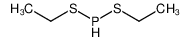 20502-81-2 structure, C4H11PS2