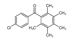 18780-05-7 (4-chlorophenyl)-(2,3,4,5,6-pentamethylphenyl)methanone