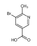 5-Bromo-6-methylnicotinic acid 1190862-72-6