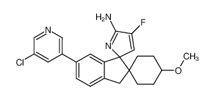 1430422-55-1 structure, C23H23ClFN3O