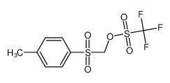 37891-93-3 structure, C9H9F3O5S2