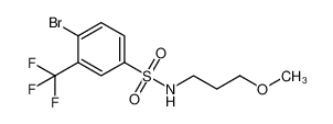 1020252-98-5 structure, C11H13BrF3NO3S