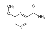 Pyrazinecarbothioamide, 6-methoxy- (9CI) 68450-42-0