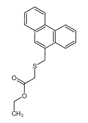 92595-33-0 (Phenanthren-9-ylmethylsulfanyl)-acetic acid ethyl ester