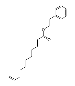 2-phenylethyl undec-10-enoate 72727-63-0