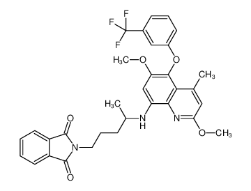 106635-87-4 structure, C32H30F3N3O5