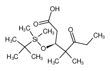 187283-45-0 (-)-(3S)-3-(tert-butyldimethylsilyl)oxy-4,4-dimethyl-5-oxoheptanoic acid