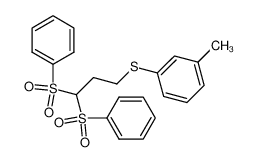 118736-23-5 structure, C22H22O4S3