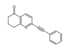 2-(2-phenylethynyl)-7,8-dihydro-6H-quinolin-5-one