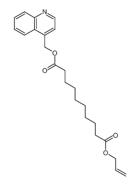 274251-02-4 spectrum, prop-2-enyl 4-quinolylmethyl decanedioate