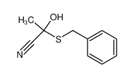 110823-07-9 2-(benzylthio)-2-hydroxypropanenitrile