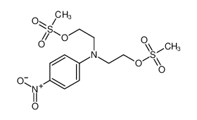 23721-18-8 2-[N-(2-methylsulfonyloxyethyl)-4-nitroanilino]ethyl methanesulfonate