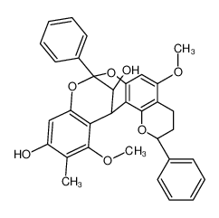 194794-44-0 structure, C33H30O7