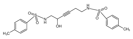 1225465-71-3 N,N'-(2-hydroxyhex-3-yne-1,6-diyl)bis(4-methylphenylsulfonamide)