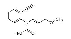 1196979-22-2 N-(2-ethynylphenyl)-N-[(1E)-3-methoxyprop-1-enyl]acetamide