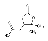 5,5-dimethyltetrahydro-2-oxofuran-4-ylacetic acid, 116-51-8