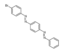 (4-bromophenyl)-(4-phenyldiazenylphenyl)diazene 6271-26-7