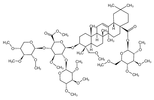 89355-05-5 structure, C65H108O23