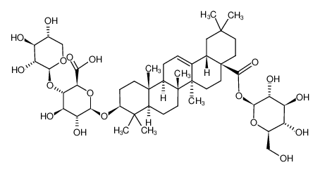 89827-13-4 structure, C47H74O18