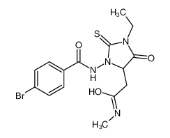 6134-39-0 structure, C15H17BrN4O3S