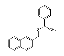 88766-14-7 2-(1-phenylethylsulfanylmethyl)naphthalene