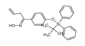 904672-50-0 spectrum, 1-(4-((tert-butyldiphenylsilyl)oxy)phenyl)but-3-en-1-one oxime