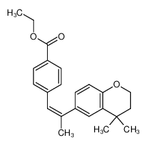 127255-57-6 4-[(Z)-2-(4,4-Dimethyl-chroman-6-yl)-propenyl]-benzoic acid ethyl ester